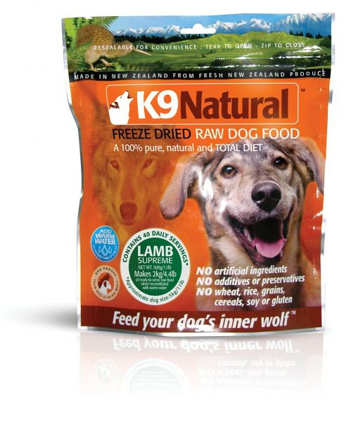 Novo! - Surova hrana za pse K9 Natural
