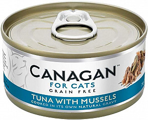 Canagan za mačke - tuna s školjkami