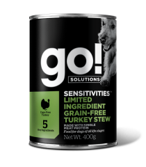 GO! SENSITIVITIES LIMITED INGREDIENT TURKEY STEW