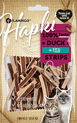 HAPKI DUCK+FISH STRIPS-RACA+RIBA PALČKE