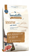 Hrana za mačke Sanabelle Sensitive z nežno jagnjetino