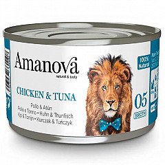 AMANOVA PIŠČANEC IN TUNA - natural&tasty