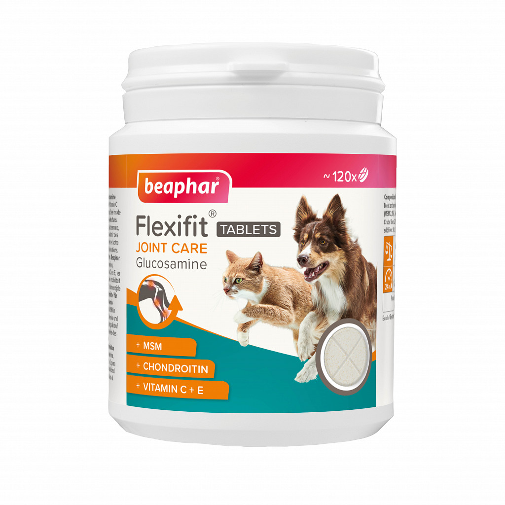 Beaphar Flexifit Joint Care - tablete z glukozaminom za podporo sklepom