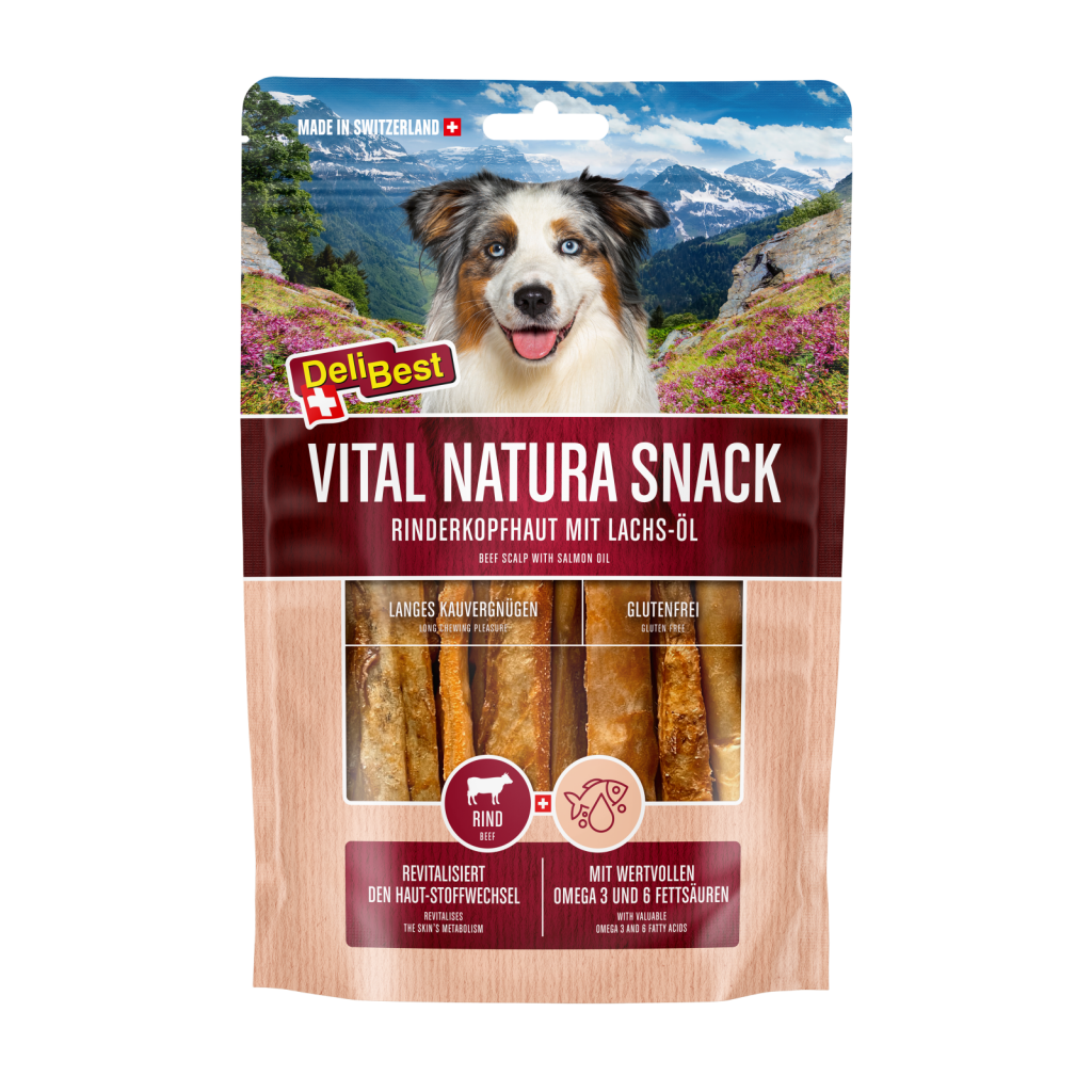 delibest - priboljški za pse z oljem divjega lososa