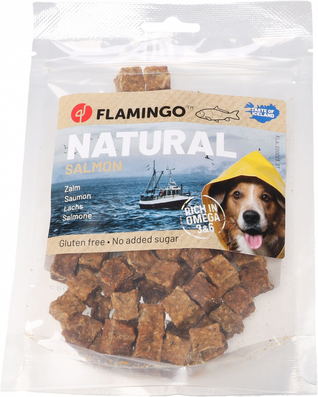 Flamingo Nature kocke z lososom 