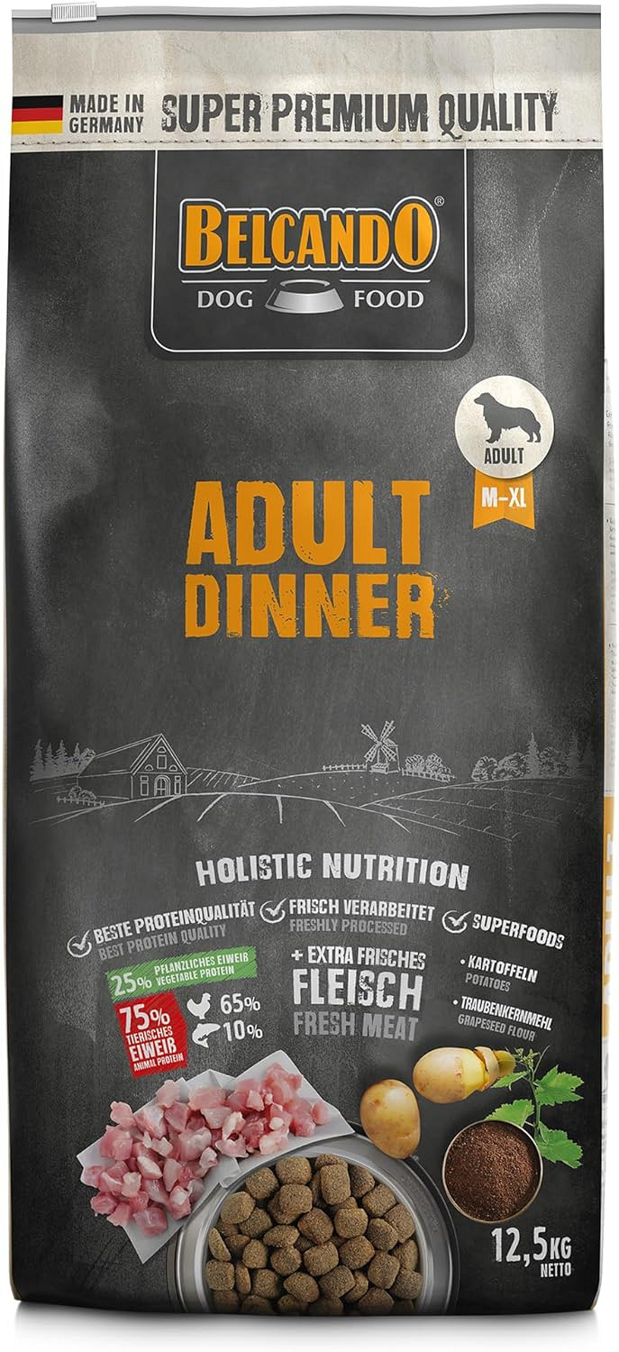 BELCANDO ADULT DINNER - S SVEŽIM PIŠČANCEM IN RIBO