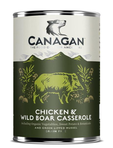 canagan chicken & wild boar casserole