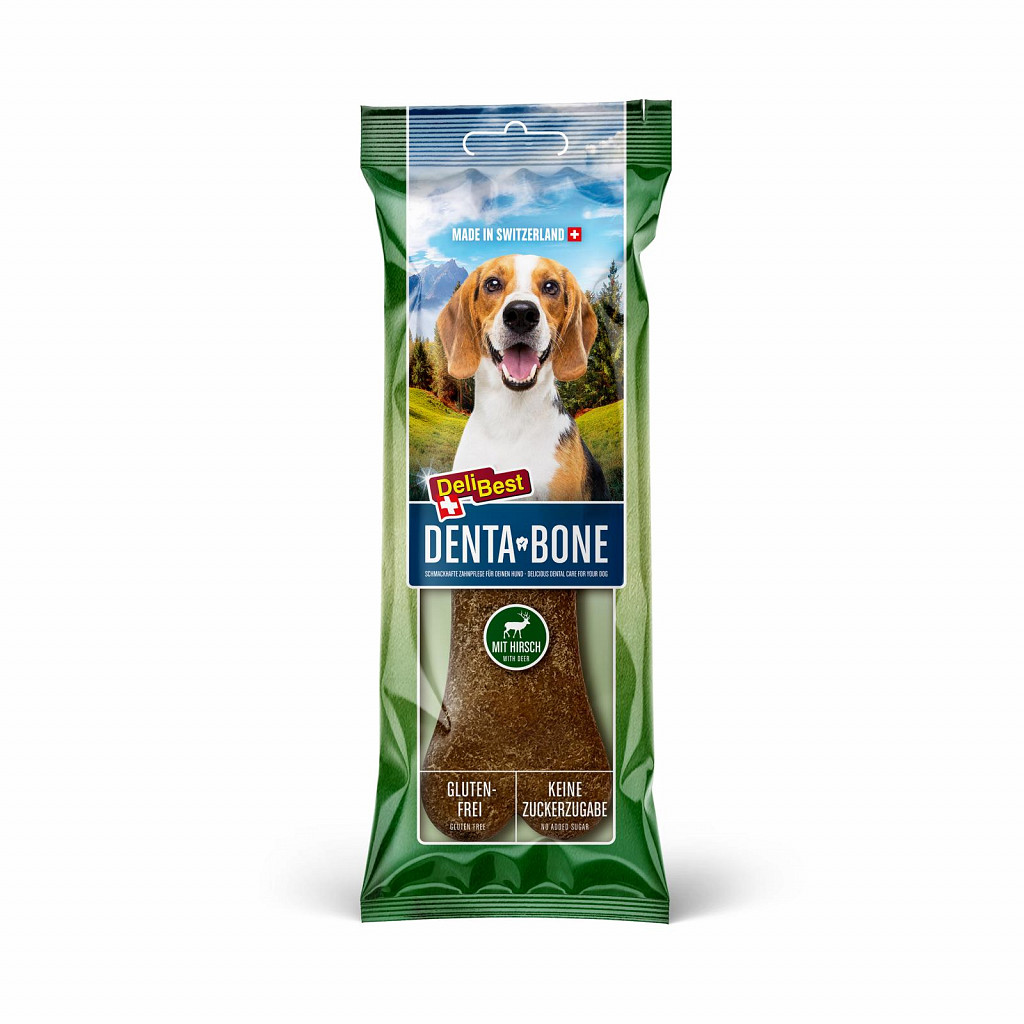 DeliBest - Denta Bone - kost za psa iz divjačine