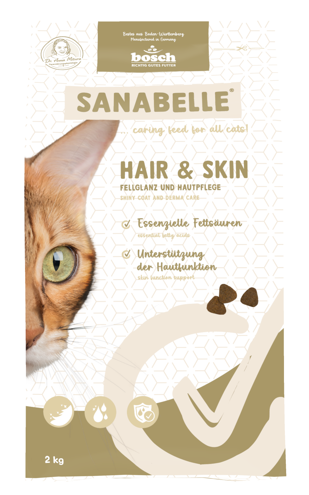 Hrana za mačke Sanabelle Hair & Skin 