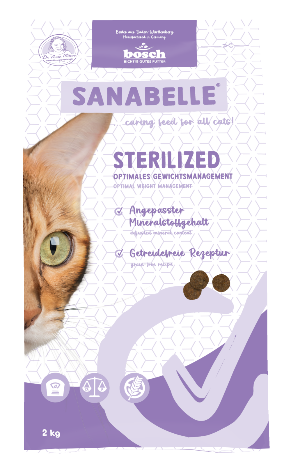 Hrana za mačke Sanabelle Sterilized