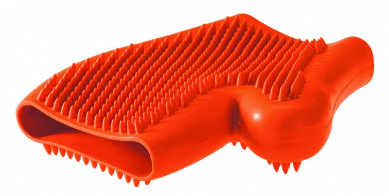 hunter wellness glove - gumijasta rokavica za česanje