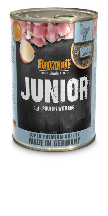 Belcando Junior perutnina z jajci