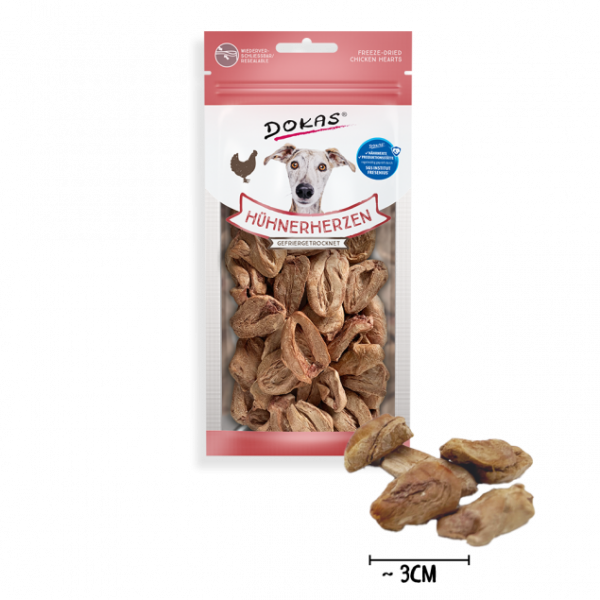 DOKAS - LIOFILIZIRANA PIŠČANČJA SRCA