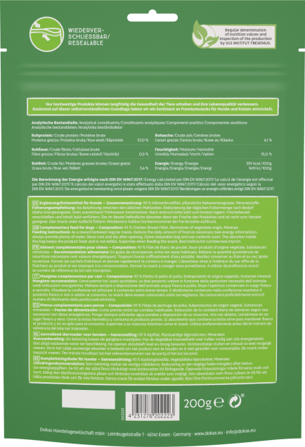 DOKAS SNACK - KOŠČKI PIŠČANČJIH PRSI