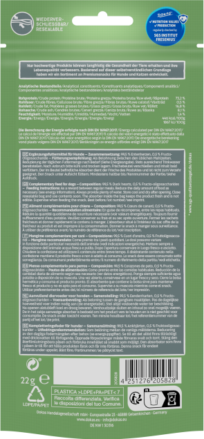 DOKAS - LIOFILIZIRANA RAČJA PRSA