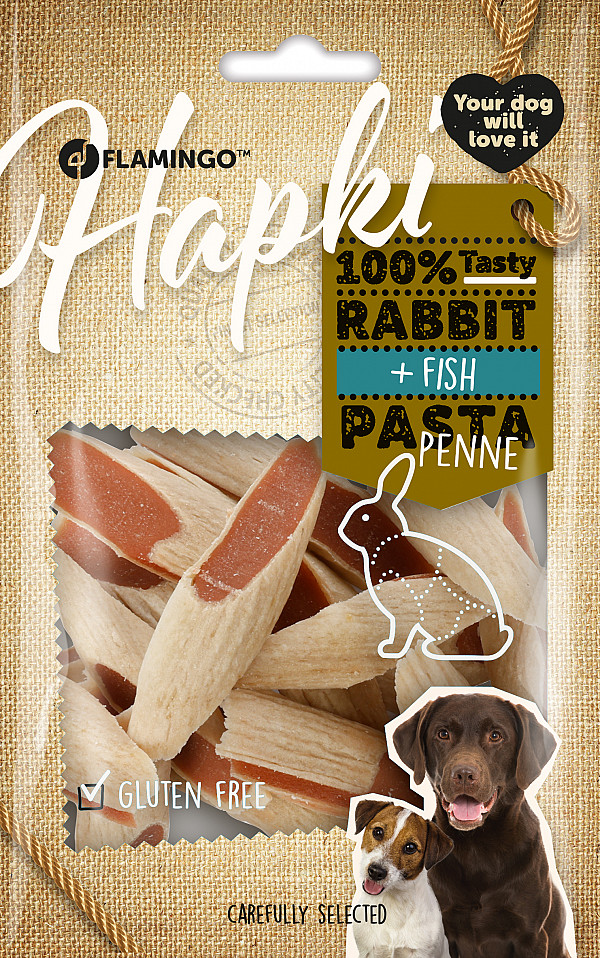 Flamingo Hapki s kuncem in ribo