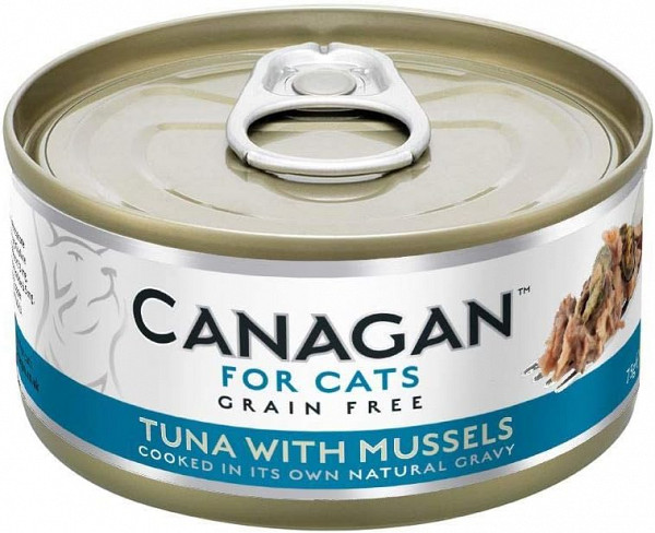Canagan za mačke - tuna s školjkami