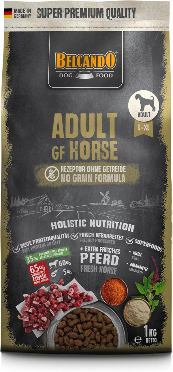 BELCANDO ADULT GF HORSE - KONJ BREZ ŽIT