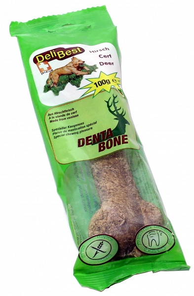 DeliBest - Denta Bone - kost za psa iz divjačine