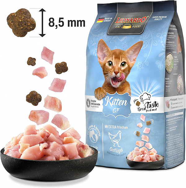 LEONARDO - HRANA ZA MAČJE MLADIČE S SVEŽO PERUTNINO