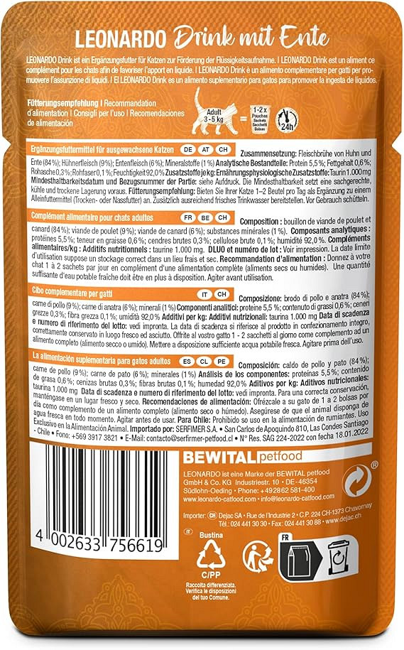 Leonardo Drink - juha z raco