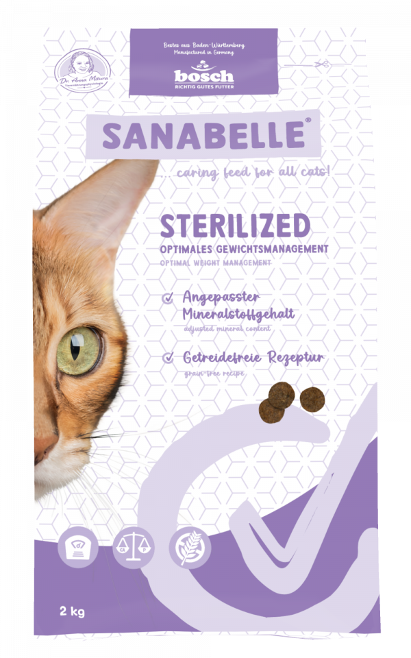 Hrana za mačke Sanabelle Sterilized