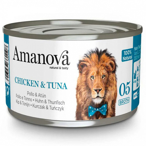 AMANOVA PIŠČANEC IN TUNA - natural&tasty