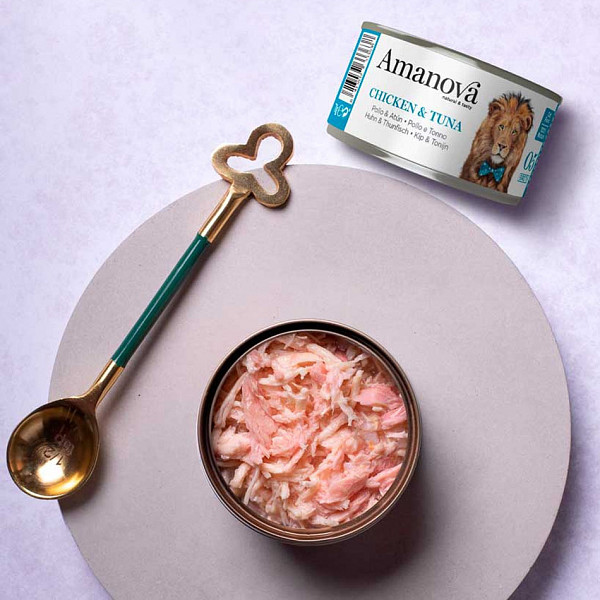 AMANOVA PIŠČANEC IN TUNA - natural&tasty