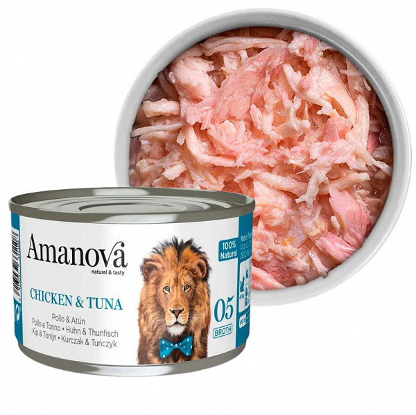 AMANOVA PIŠČANEC IN TUNA - natural&tasty